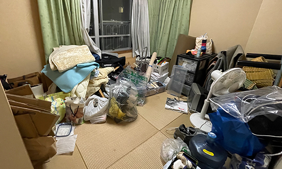 殺人事件の起きたマンション