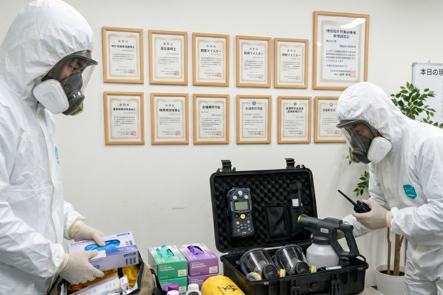 特殊清掃に資格は必要？依頼前に知っておきたい資格の種類と業者選びのポイント